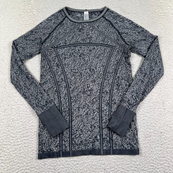 lululemon athletica Other - Ivivva by Lululemon Fly‎ Tech Top Girls 14 Long Sleeve Activewear Heather Gray